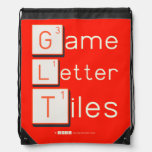 Game
 Letter
 Tiles  Drawstring Backpack