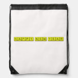 Happy New Year  Drawstring Backpack