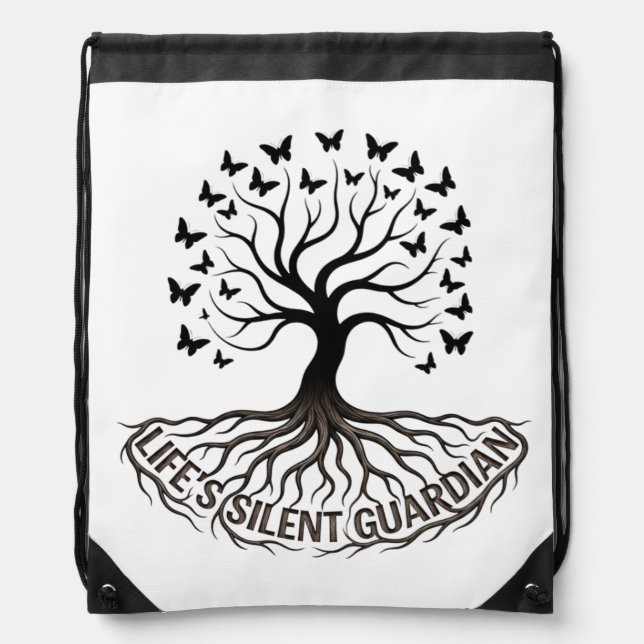 Drawstring Backpack _ Cinch Bag (Front)