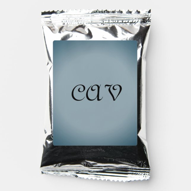 Drawstring Backpack Coffee Drink Mix (Front)