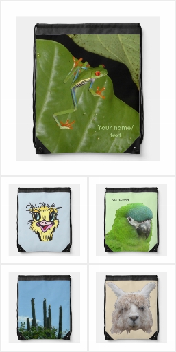 Drawstring Backpack Collection