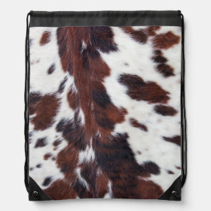 Drawstring backpack - Cowhide