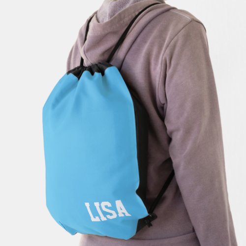 Drawstring Backpack_Custom Name Drawstring Bag