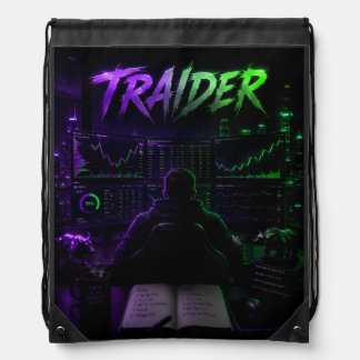 Drawstring Backpack Cyberpunk TRAIDER - Gaming