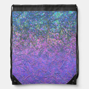Drawstring Backpack Grunge Relief Background