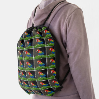 DRAWSTRING BACKPACK - MACAW