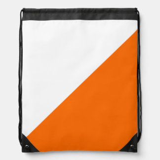 Drawstring Backpack - Orienteering flag