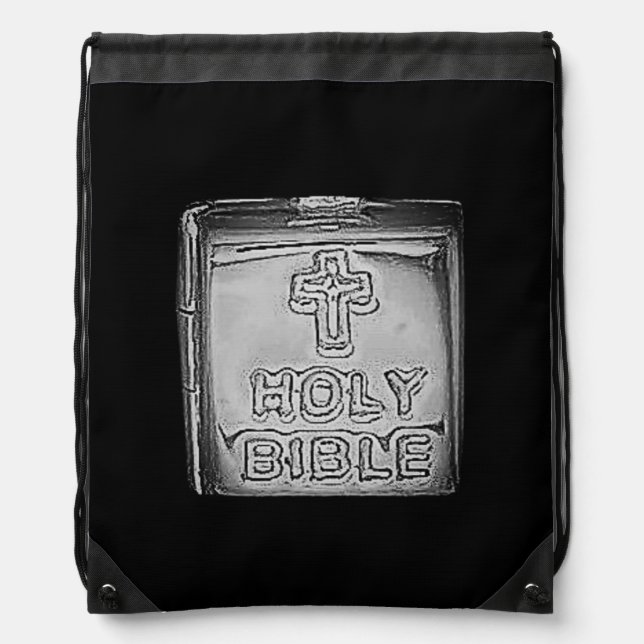 Drawstring Backpack style design (Front)