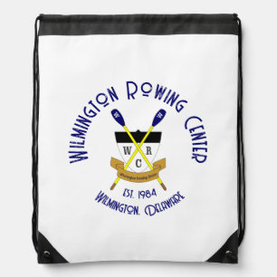 Drawstring Backpack White