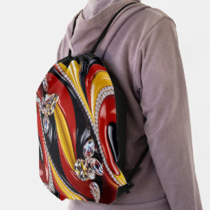 Drawstring backpack with Belgian Colors