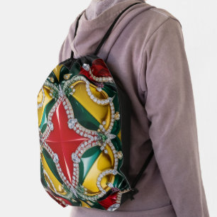 Drawstring backpack with Los Angeles Colors
