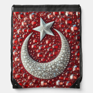 Drawstring backpack with Turkish Colors