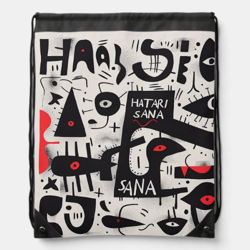 Drawstring Bag SpringSummer 2024 by HATARI SANA