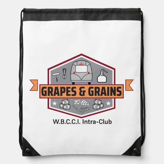 Drawstring Bag with Logo  (Front)