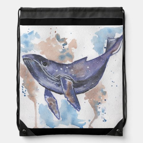 Drawstring Bags Whale