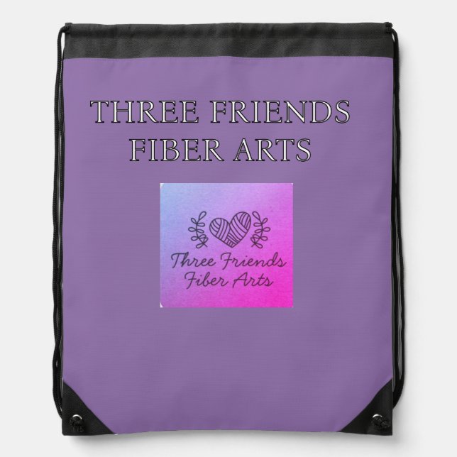 Drawstring Tote Bag (Front)