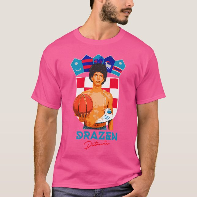 Drazen Petrovic T-Shirt (Front)