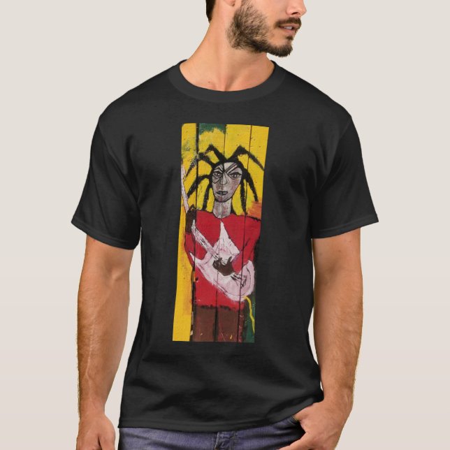 DREAD AS GUITARIST T-Shirt (Front)