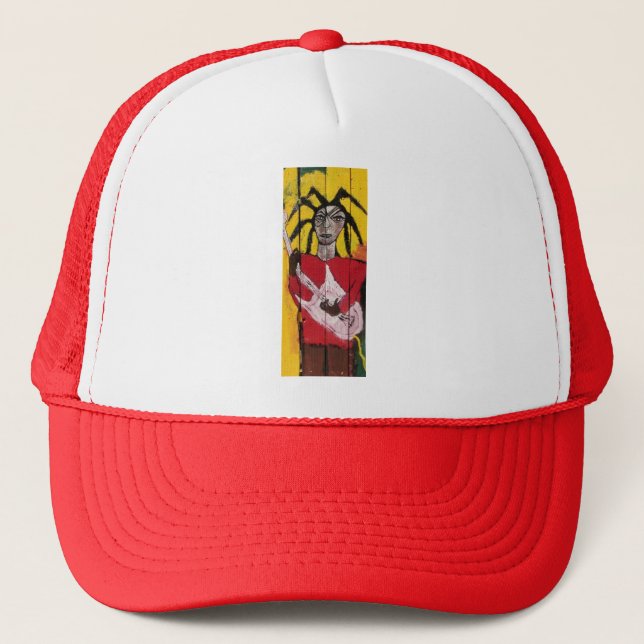 DREAD AS GUITARIST TRUCKER HAT (Front)