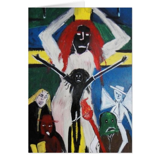 DREAD AS RED HEAD JESUS CARDS (Front)