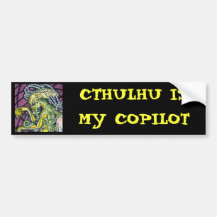 Dread Cthulhu Bumper Sticker