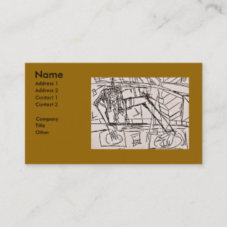 DREAD DJ BUSINESS CARD