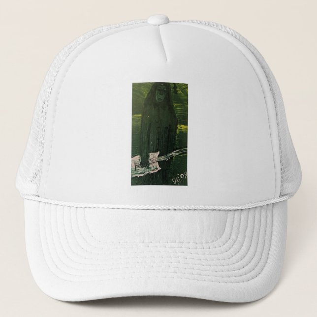 DREAD GUITARIST TRUCKER HAT (Front)