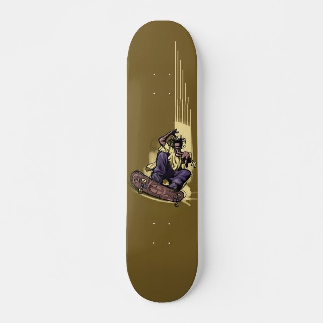 Dread-Man Skateboard Deck (Front)