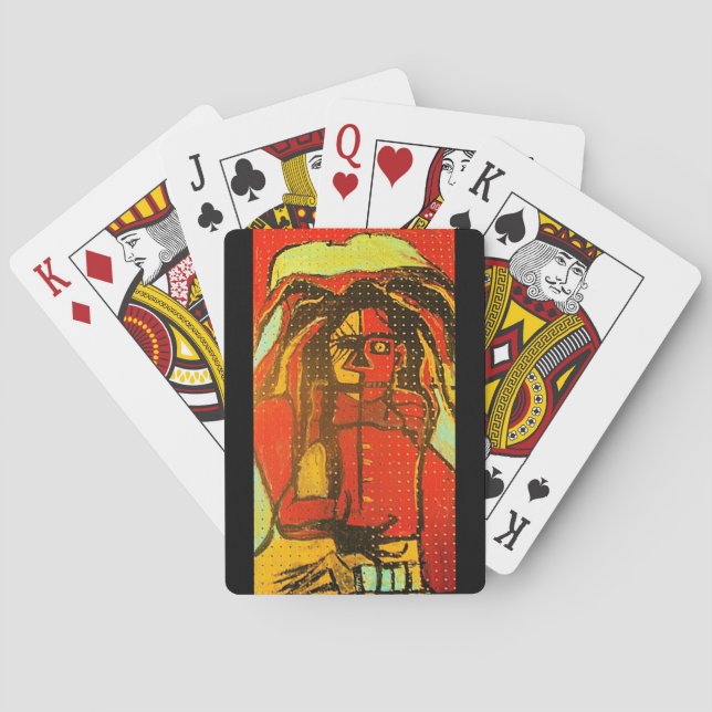 DREAD PEG BOARD POKER CARDS (Back)