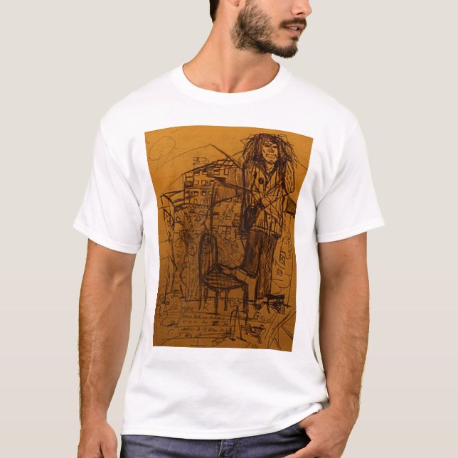 DREAD WAITING ON A SHOE SHINE T-Shirt (Front)