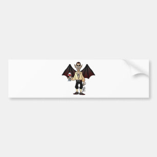 Dreaded Dracula Bumper Sticker