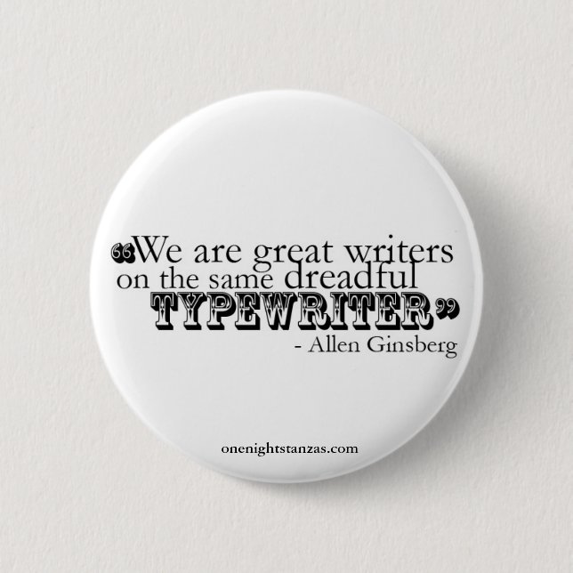 Dreadful typewriter pin (Front)