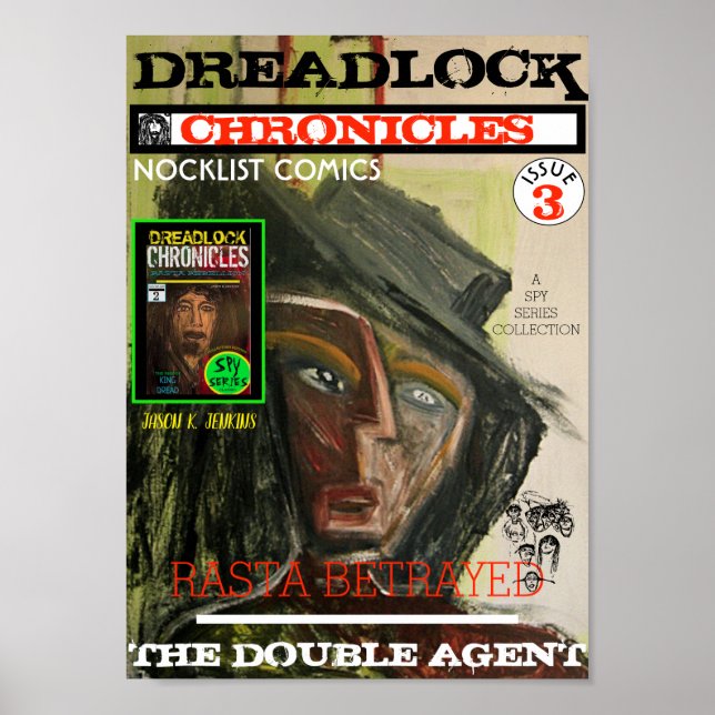 DREADLOCK CHRONICLES THE DOUBLE AGENT POSTER (Front)