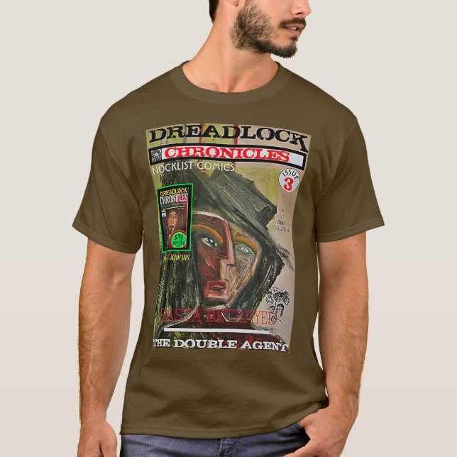 DREADLOCK CHRONICLES THE DOUBLE AGENT T-Shirt (Front)