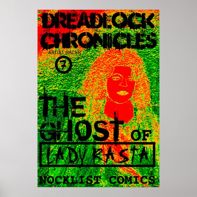 DREADLOCK CHRONICLES THE GHOST OF LADY RASTA POSTER (Front)