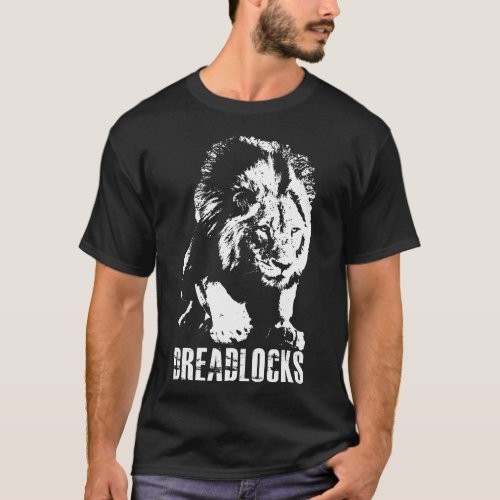 Dreadlocks Mapogo Lion Of Sabi Sands T_Shirt