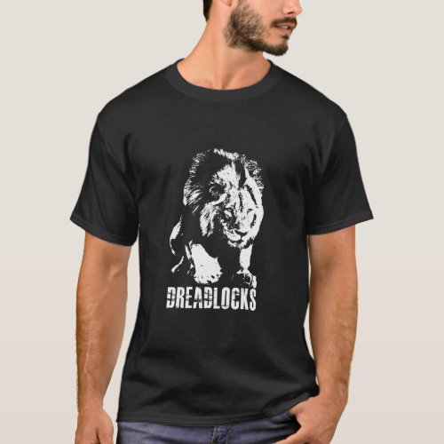 Dreadlocks Mapogo Lion Of Sabi Sands  T_Shirt
