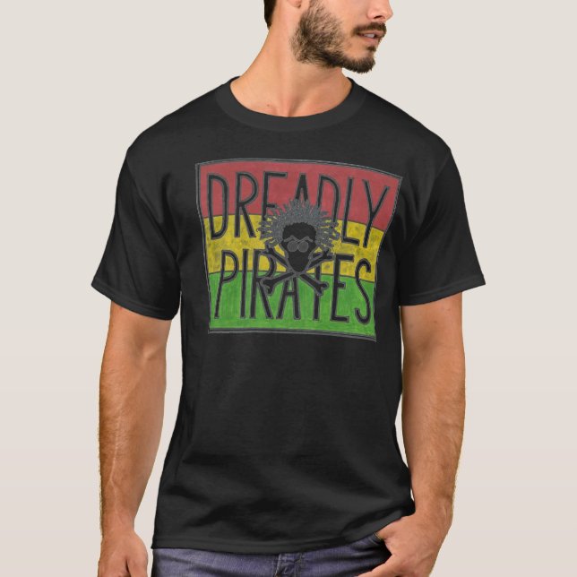 DREADLY PIRATES LOGO T-Shirt (Front)
