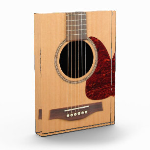 Dreadnought Acoustic 6-String Guitar Acrylic Award