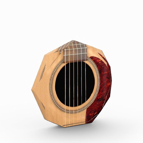 Dreadnought Acoustic 6 String Guitar Acrylic Award