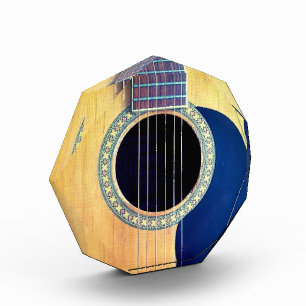 Dreadnought Acoustic 6-String Guitar Artist Design Acrylic Award