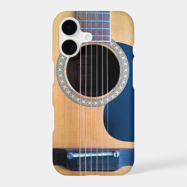 Dreadnought Acoustic 6-String Guitar Artist Design Case-Mate iPhone Case (Back)