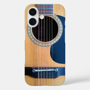 Dreadnought Acoustic 6-String Guitar Artist Design iPhone 16 Case