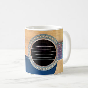 Dreadnought Acoustic 6-String Guitar Artist Design Coffee Mug