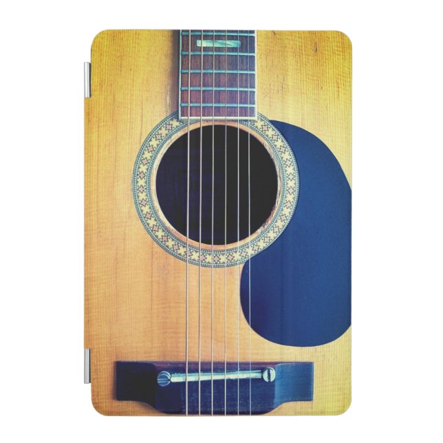 Dreadnought Acoustic 6-String Guitar Artist Design iPad Mini Cover (Front)