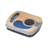 Dreadnought Acoustic 6-String Guitar Artist Design Jelly Belly Candy Tin (Side)