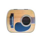 Dreadnought Acoustic 6-String Guitar Artist Design Jelly Belly Candy Tin (Top)