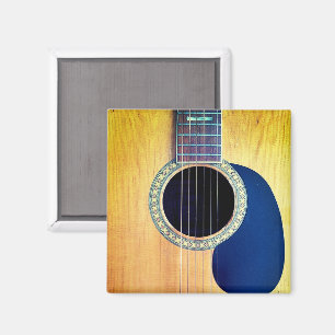 Dreadnought Acoustic 6-String Guitar Artist Design Magnet