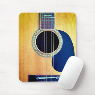 Dreadnought Acoustic 6-String Guitar Artist Design Mouse Pad