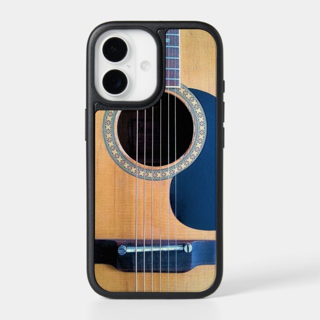 Dreadnought Acoustic 6-String Guitar Artist Design Otterbox iPhone Case (Back)